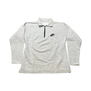 Vintage Nike Quarter Zip Sweater Size L